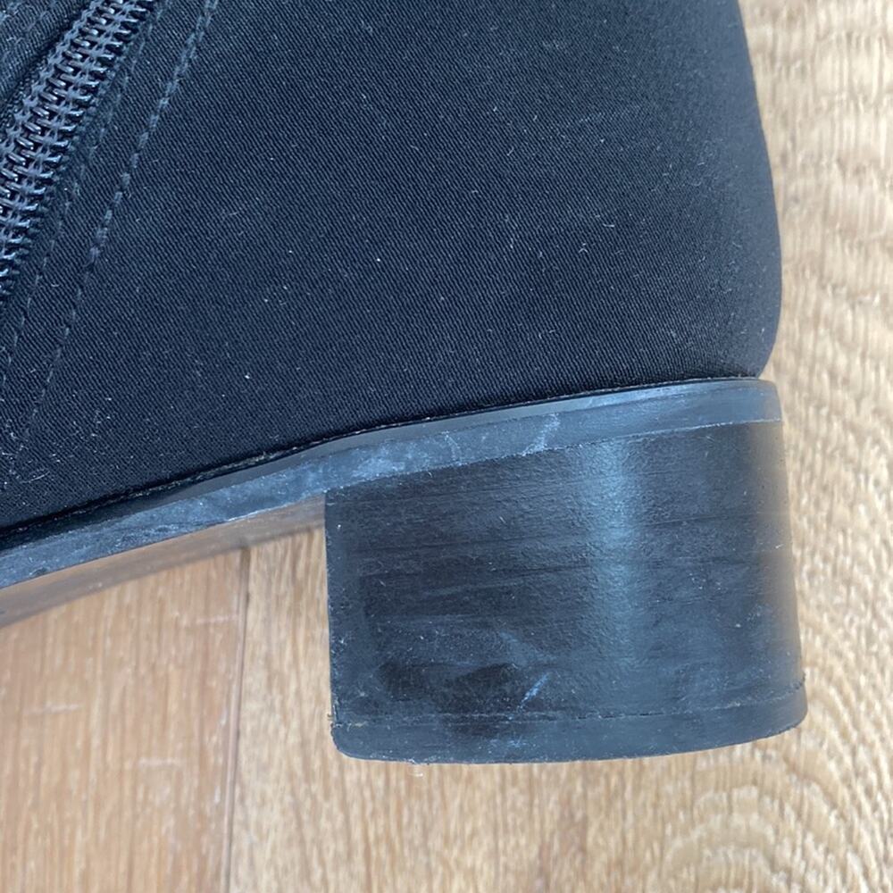 Stuart Weitzman Gore Tex Square Toe Booties 7.5 - image 7